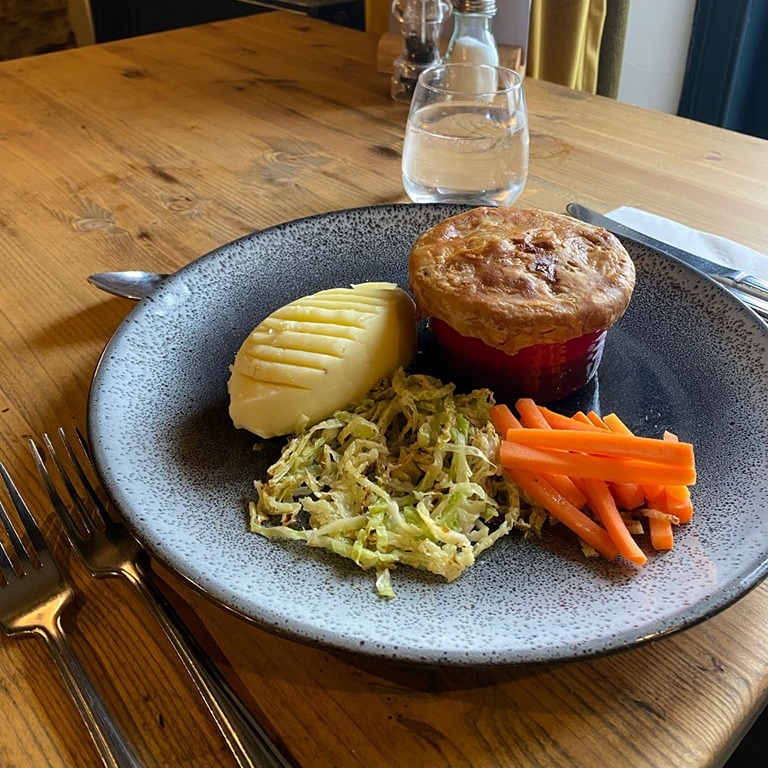 The Old Black Lion at Hay on Wye